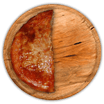 1/2 Cheese & Mushroom Deep Fried Pizza